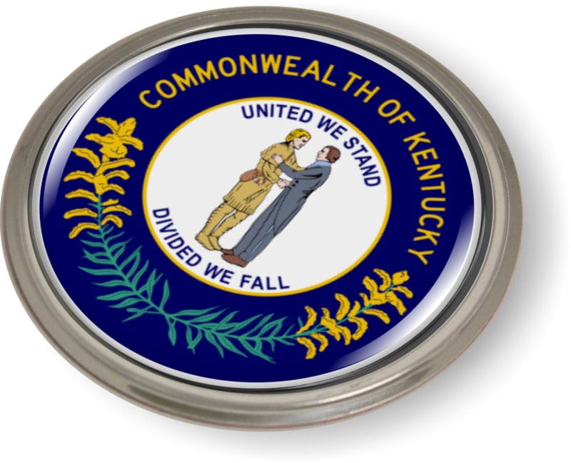 Kentucky - State Flag Emblem